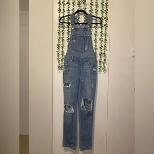 Garage Women's Ripped Overalls - Size: XS